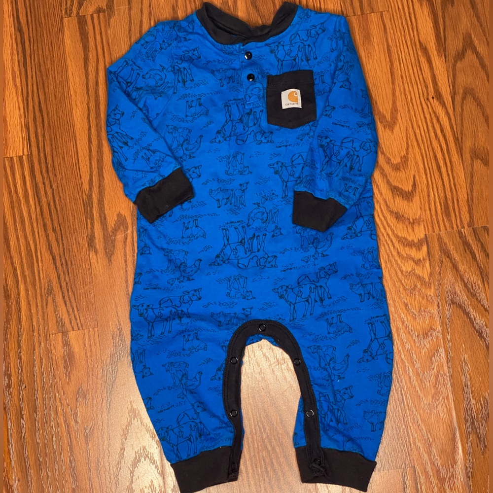 Carhartt baby onesie